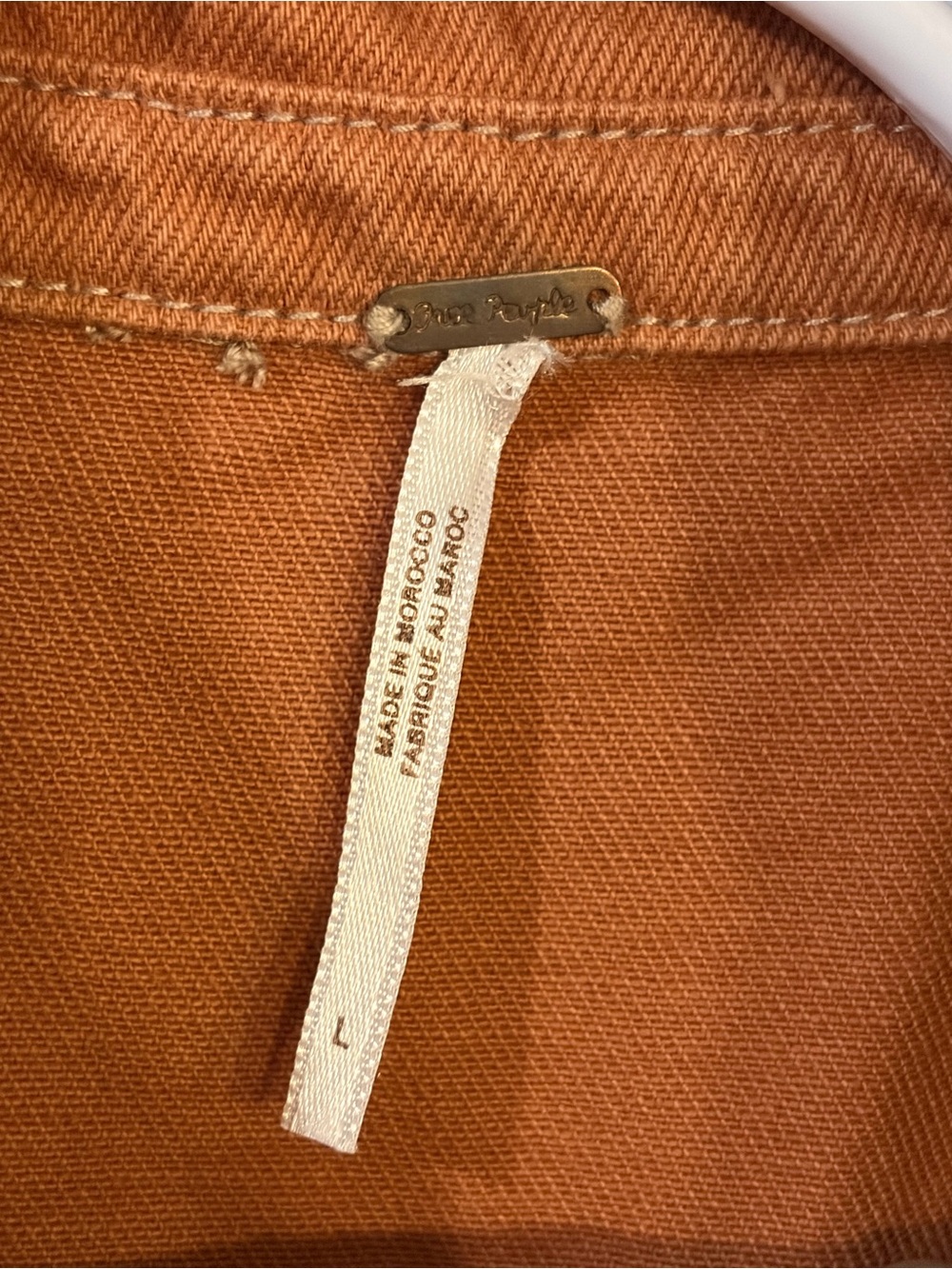 Free People Button-Front Jean Jacket - Picture 3 of 4